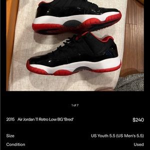 Air Jordan 11 low retro 2015